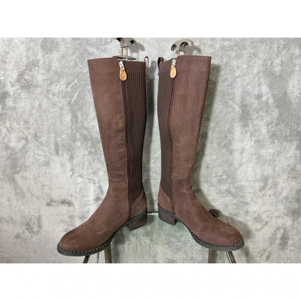 Gentle Souls By Kenneth Cole  Best Chelsea Brown Tall Riding Boots women’s  5.5M